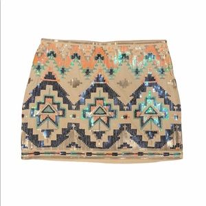 Express embellished skirt size M